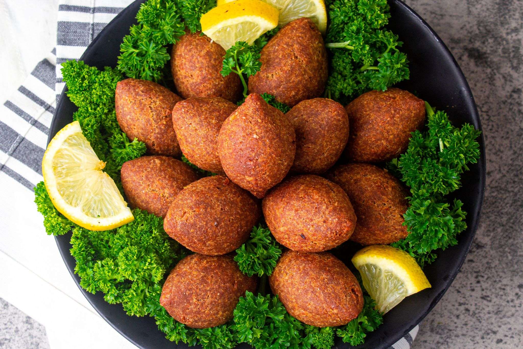 Fried kibab ( kibbe ) /12 pieces